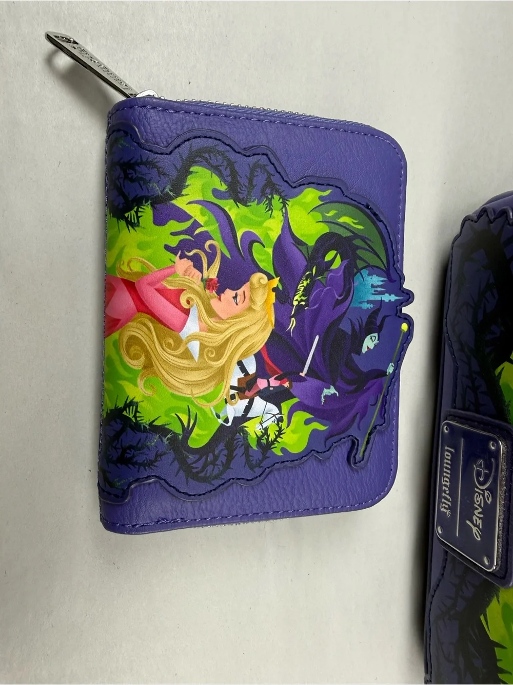 Loungefly Disney Sleeping Beauty Characters Portrait Mini Backpack & Wallet